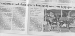 Krantenartikel Norg in Dagblad van het Noorden